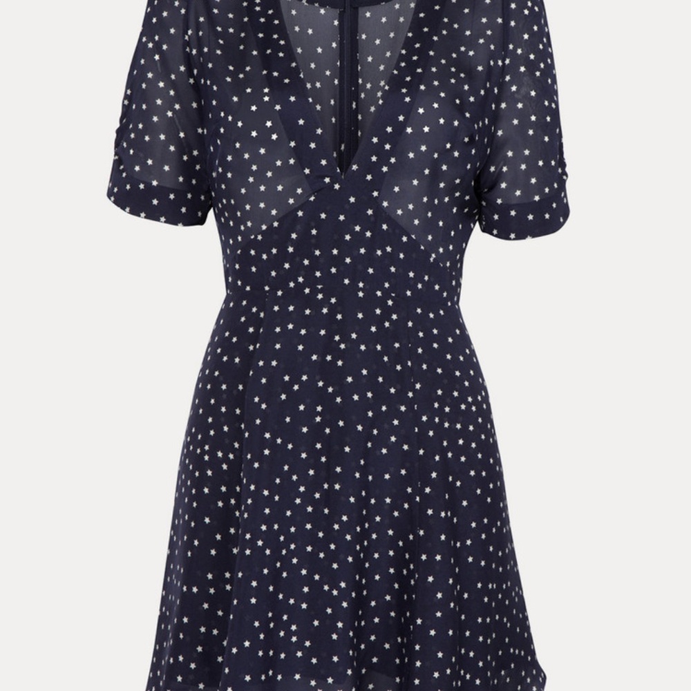 Réalisation Par Ozzie Navy Star Dress